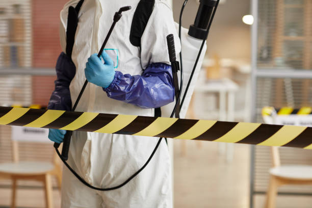 Professional Blood Cleanup technician working in Pittsburg, NH